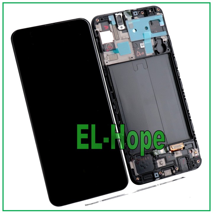 100% ORIGINAL DISPLAY LCD FRAME SAMSUNG A50 SM A505F TOUCH SCREEN GH82-19204A
