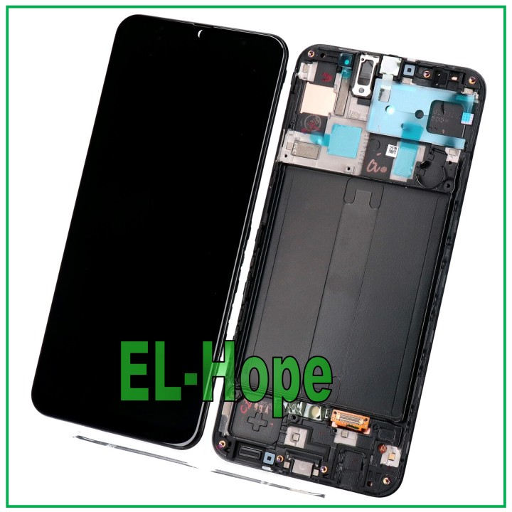 100% ORIGINAL DISPLAY LCD FRAME SAMSUNG A50 SM A505F TOUCH SCREEN GH82-19204A