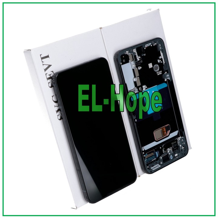 ORIGINAL LCD TOUCH DISPLAY SAMSUNG GALAXY S22 SM-S901 FRAME GRAY GH82-27520E