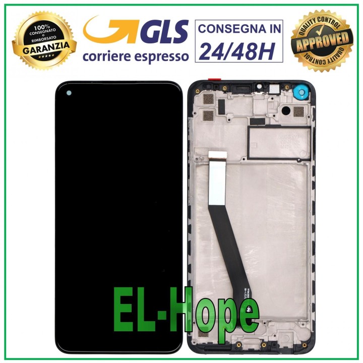 LCD DISPLAY FRAME FOR XIAOMI REDMI NOTE 9 / 10X 4G M2003J15SG TOUCH SCREEN GLASS