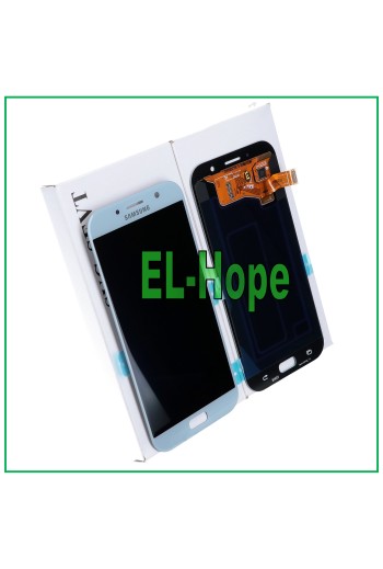 ORIGINAL LCD DISPLAY SAMSUNG GALAXY A7 2017 A720 SM-A720F DS TOUCH SCREEN BLUE