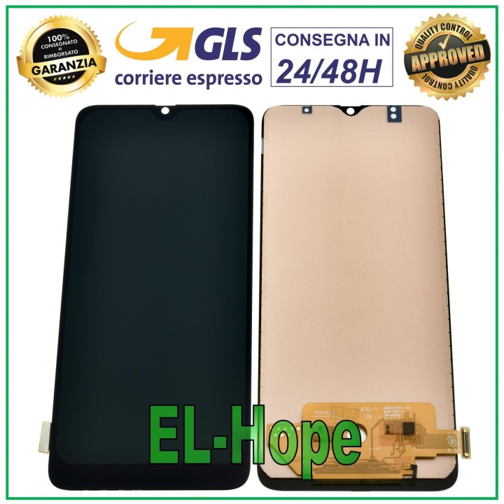 LCD DISPLAY FOR SAMSUNG GALAXY A70 SM-A705 A705F TOUCH SCREEN BLACK SCREEN