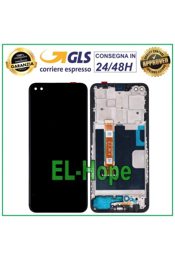 LCD DISPLAY + FRAME FOR OPPO RENO 4Z 5G CPH2065 TOUCH SCREEN GLASS SCREEN