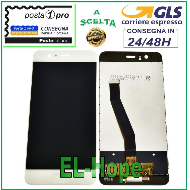 LCD DISPLAY FOR HUAWEI P10 VTR-L09 VTR-L10 VTR-L29 TOUCH SCREEN WHITE SCREEN