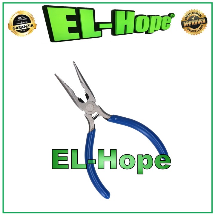 TOOL PLIERS WITH TOOTHED VISE FOR ELECTRONICS AND DIY USE LENGTH 13 CM