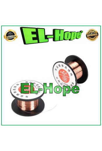 ENAMELED COPPER WIRE SPOOL 0.10mm FOR SOLDERING COPPER JUMP WIRE GLAZED