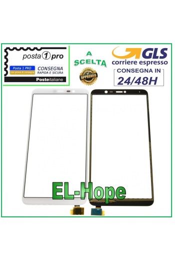 TOUCH SCREEN GLASS FOR WIKO Y80 4G LTE DIGITIZER GLASS 5.99 WHITE