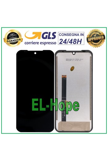 LCD DISPLAY FOR DOOGEE S86 / S86 PRO TOUCH SCREEN GLASS MONITOR ASSEMBLED BLACK