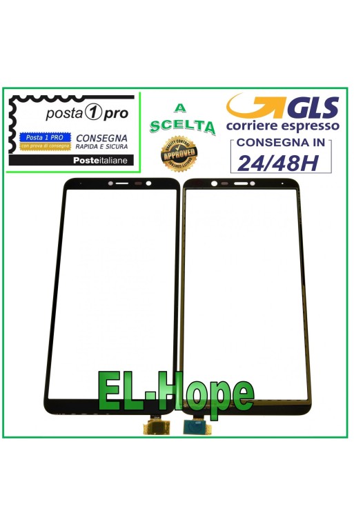 TOUCH SCREEN GLASS FOR WIKO Y80 4G LTE DIGITIZER GLASS 5.99 BLACK