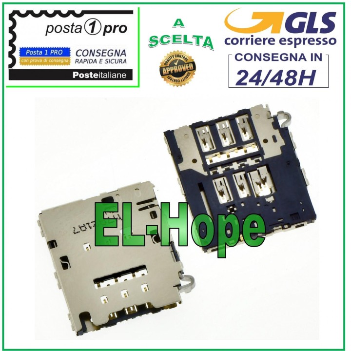 SIM CARD READER FOR SAMSUNG GALAXY S6 EDGE SM-G925F SM G925 F