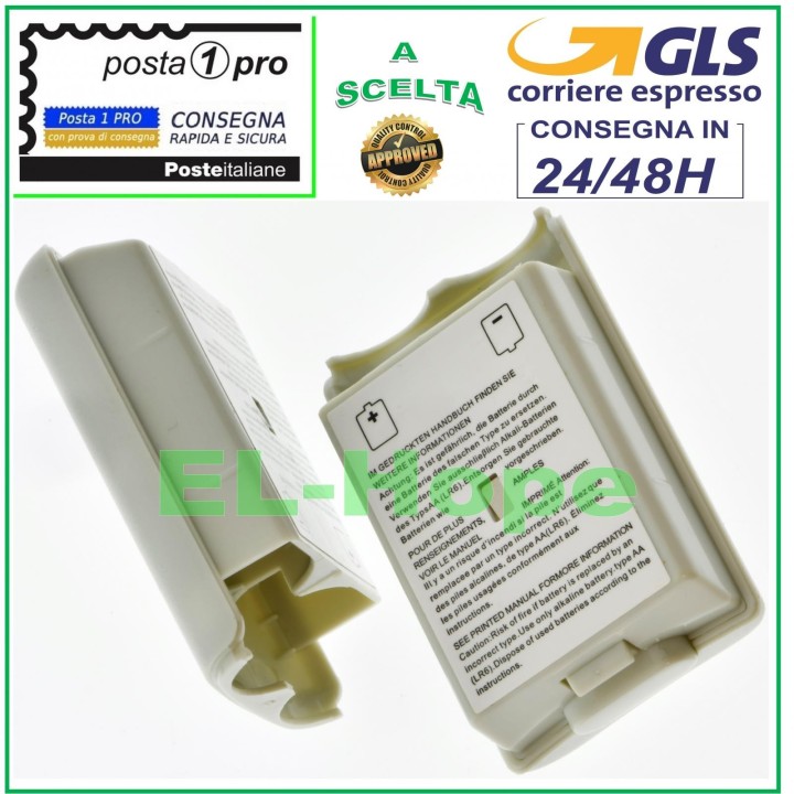 REPLACEMENT JOYPAD CASE COVER BATTERY COMPARTMENT 2 AA BATTERIES FOR XBOX 360 CONTROLLER WHITE