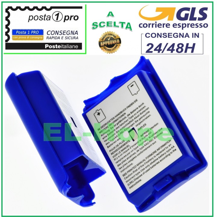 REPLACEMENT JOYPAD CASE COVER BATTERY COMPARTMENT 2 AA BATTERIES FOR XBOX 360 CONTROLLER BLUE