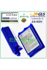 REPLACEMENT JOYPAD CASE COVER BATTERY COMPARTMENT 2 AA BATTERIES FOR XBOX 360 CONTROLLER BLUE
