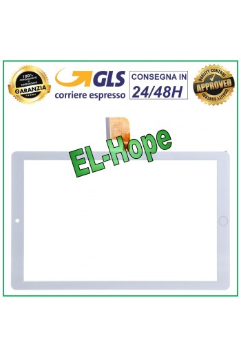 TOUCH SCREEN GLASS TABLET YESTEL X2 - DUODUOGO 10.1 ORIGINAL WHITE