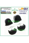 REPLACEMENT L1 L2 R1 R2 STICKER BUTTONS SET + SPRINGS FOR PS4 PRO CONTROLLER JDM-040