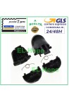 REPLACEMENT L1 L2 R1 R2 STICKER BUTTONS SET + SPRINGS FOR PS4 PRO CONTROLLER JDM-040