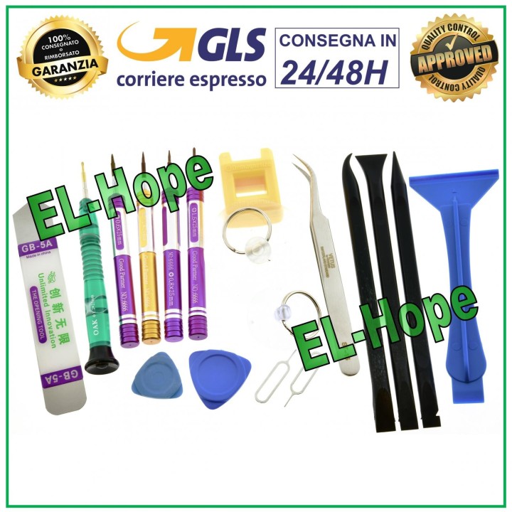 TOOL KIT SET OPENING REPAIR SMARTPHONE IPHONE TABLET LEVER SCREWDRIVER BLADE