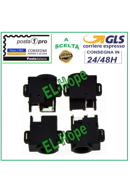 POWER CONNECTOR PJ041 JACK DC POWER R509 R610 R710 R700 N130 R470 2.5mm