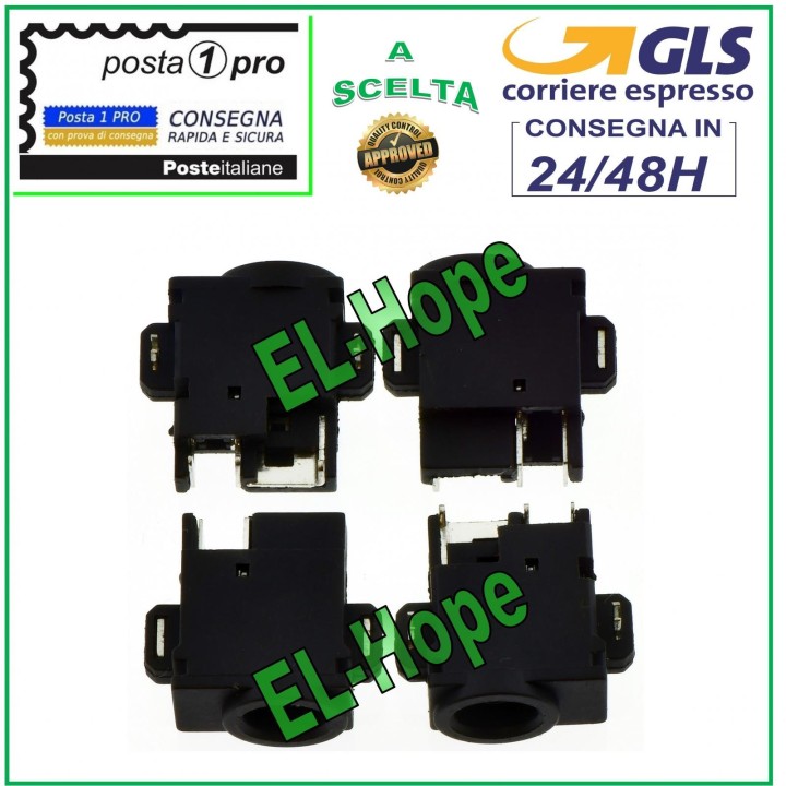 POWER CONNECTOR PJ041 JACK DC POWER R509 R610 R710 R700 N130 R470 2.5mm