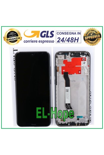 LCD DISPLAY + ORIGINAL FRAME XIAOMI REDMI NOTE 8T M1908C3XG TOUCH SCREEN BLACK