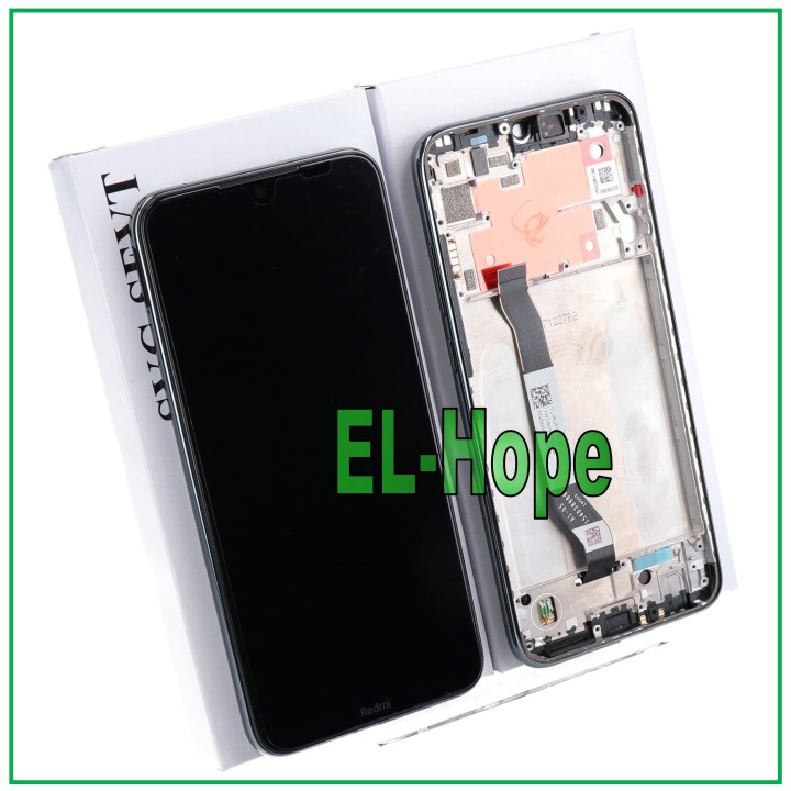 LCD DISPLAY + ORIGINAL FRAME XIAOMI REDMI NOTE 8T M1908C3XG TOUCH SCREEN BLACK