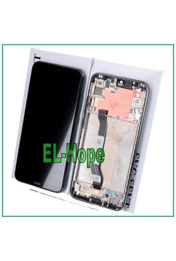 LCD DISPLAY + ORIGINAL FRAME XIAOMI REDMI NOTE 8T M1908C3XG TOUCH SCREEN BLACK