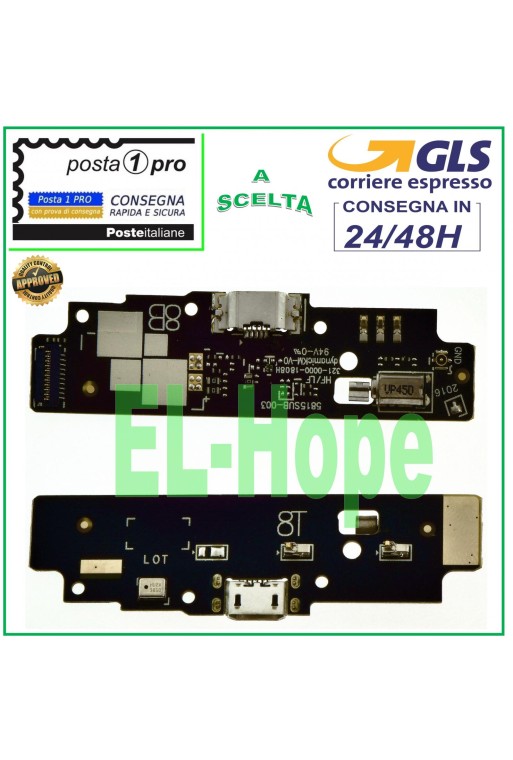 CHARGING CONNECTOR ASUS ZENFONE GO ZB452KG X014D MICROPHONE FLAT DOCK CHARGING