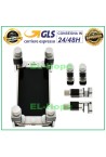 SET OF 4 ADJUSTABLE METAL CLAMP FOR UNIVERSAL DISPLAY FIXING