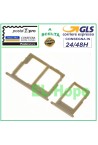 SLOT CART COMPARTMENT HOLDER NANO SIM + MICRO SD SAMSUNG GALAXY J3 2017 SM J330 GOLD