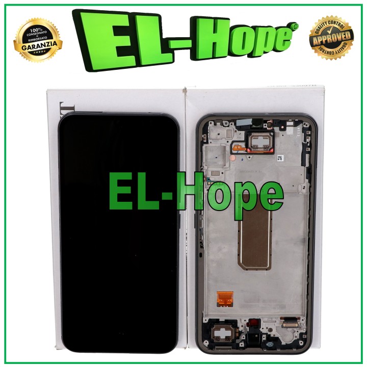 ORIGINAL TOUCH DISPLAY SERVICE SAMSUNG A34 5G SM-A346B BLACK FRAME GH82-31200A