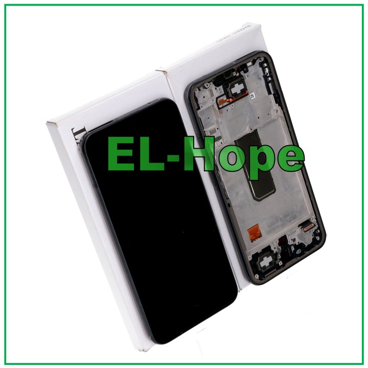 ORIGINAL TOUCH DISPLAY SERVICE SAMSUNG A34 5G SM-A346B BLACK FRAME GH82-31200A