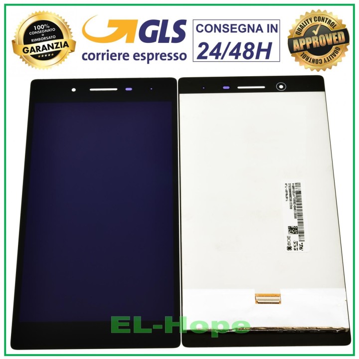 LCD DISPLAY FOR LENOVO TAB 4 TB 7304X TB 7304F TOUCH SCREEN BLACK GLASS SCREEN