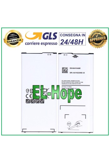 EB-BA510ABE BATTERY FOR SAMSUNG GALAXY A5 2016 SM-A510F 2900 mAh EQUAL ORIGINAL
