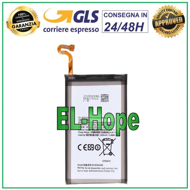 BATTERY EB-BG965ABE FOR SAMSUNG GALAXY S9+ PLUS SM G965 G965F 3500 mAh BATTERY