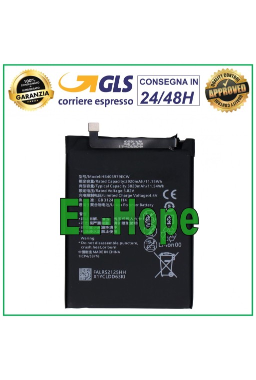 BATTERY HB405979ECW FOR HUAWEI HONOR 6C DIG L21 DIG L01 3020 mAh EQUAL TO ORIGINAL