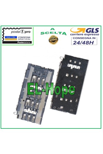 NANO SIM CARD READER MICRO SD SAMSUNG GALAXY S6 EDGE PLUS SM G928