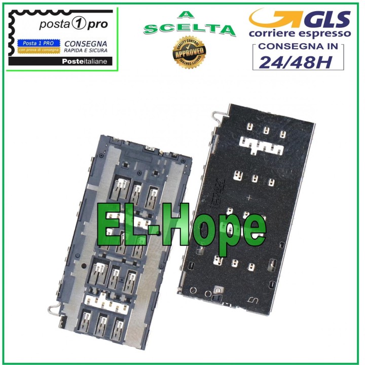 NANO SIM CARD READER MICRO SD SAMSUNG GALAXY S6 EDGE PLUS SM G928