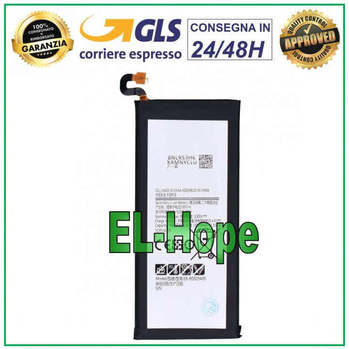 BATTERY FOR SAMSUNG GALAXY S6 EDGE+ PLUS SM G928 F EB-BG928ABE 3000 mAh