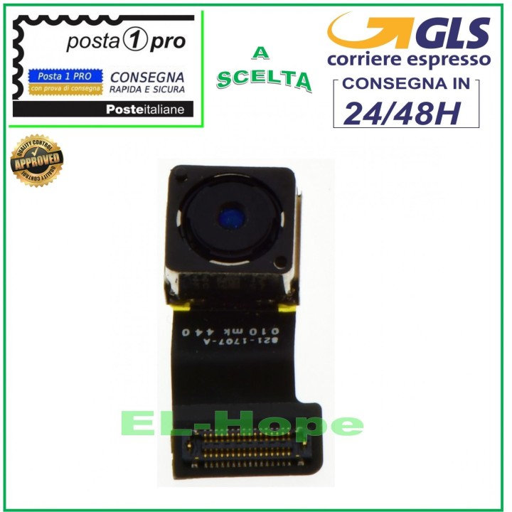 REAR CAMERA BACK CAMERA FOR APPLE IPHONE 5C FLEX REAR CAMERA 8 MPX