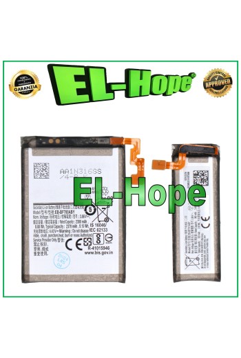 PAIR OF BATTERY FOR SAMSUNG GALAXY Z FLIP SM-F700 EB-BF700ABY EB-BF701ABY