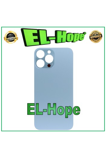 GLASS BACK BODY BATTERY COVER FOR IPHONE 13 PRO MAX SIERRA BLUE