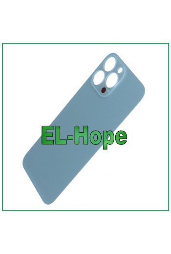 GLASS BACK BODY BATTERY COVER FOR IPHONE 13 PRO MAX SIERRA BLUE