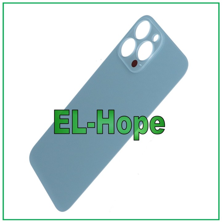 GLASS BACK BODY BATTERY COVER FOR IPHONE 13 PRO MAX SIERRA BLUE