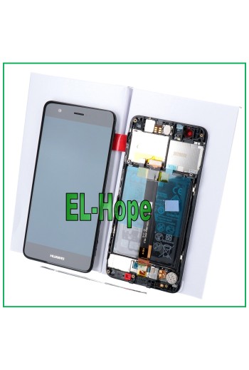 LCD DISPLAY TOUCH SCREEN FRAME + ORIGINAL BATTERY HUAWEI NOVA CAN-L11 BLACK