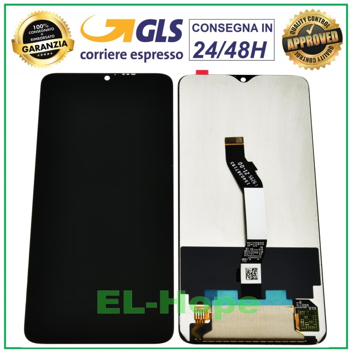 LCD DISPLAY FOR XIAOMI REDMI NOTE 8 PRO M1906G7G TOUCH SCREEN GLASS SCREEN