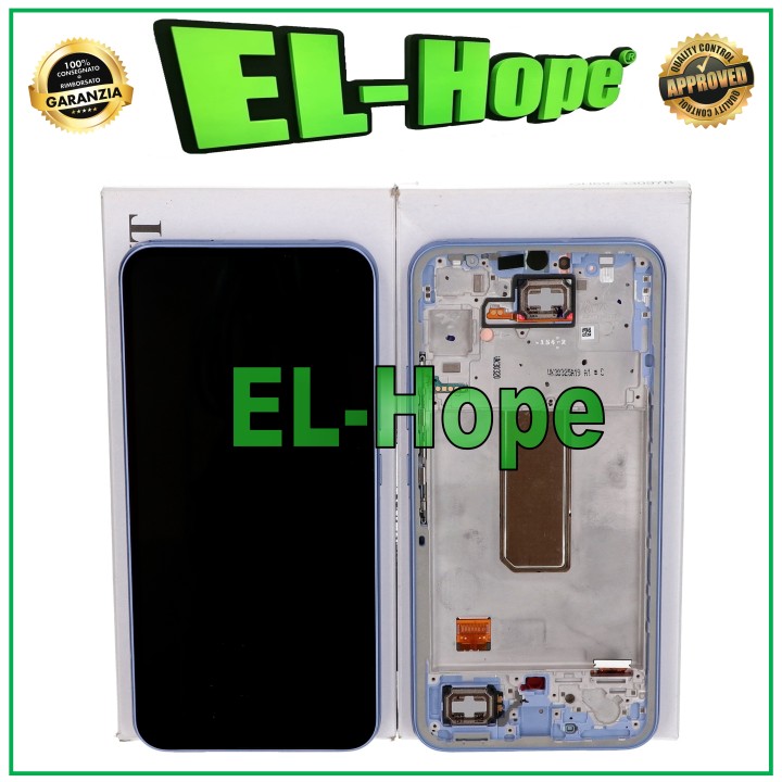 ORIGINAL TOUCH DISPLAY SERVICE SAMSUNG A34 5G SM-A346B PURPLE FRAME GH82-31200D