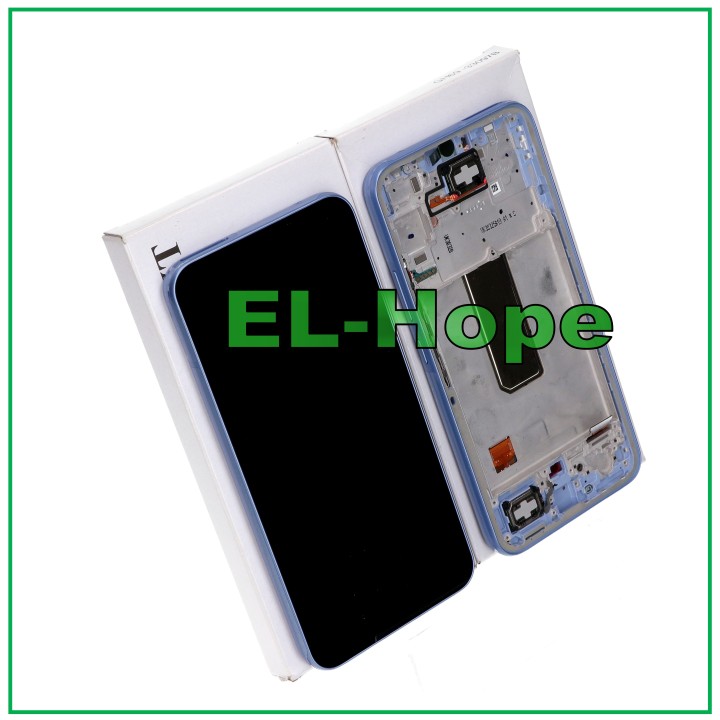 ORIGINAL TOUCH DISPLAY SERVICE SAMSUNG A34 5G SM-A346B PURPLE FRAME GH82-31200D