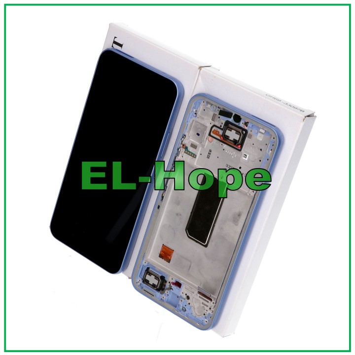 ORIGINAL TOUCH DISPLAY SERVICE SAMSUNG A34 5G SM-A346B PURPLE FRAME GH82-31200D