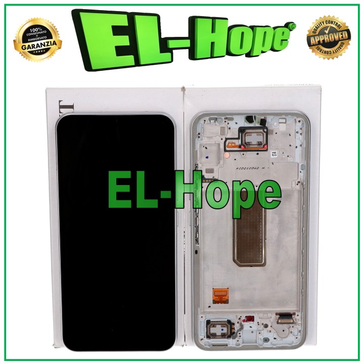 ORIGINAL TOUCH DISPLAY SERVICE SAMSUNG A34 5G SM-A346B FRAME SILVER GH82-31200B