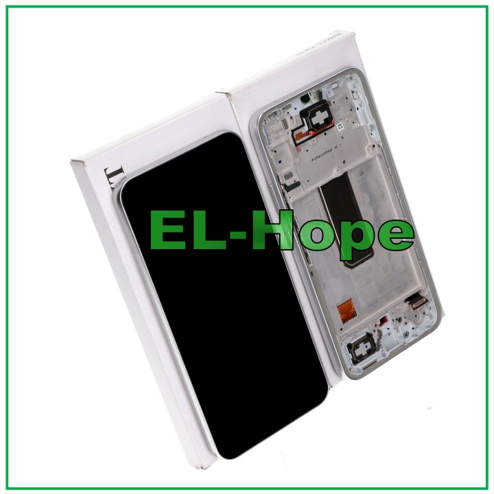 ORIGINAL TOUCH DISPLAY SERVICE SAMSUNG A34 5G SM-A346B FRAME SILVER GH82-31200B